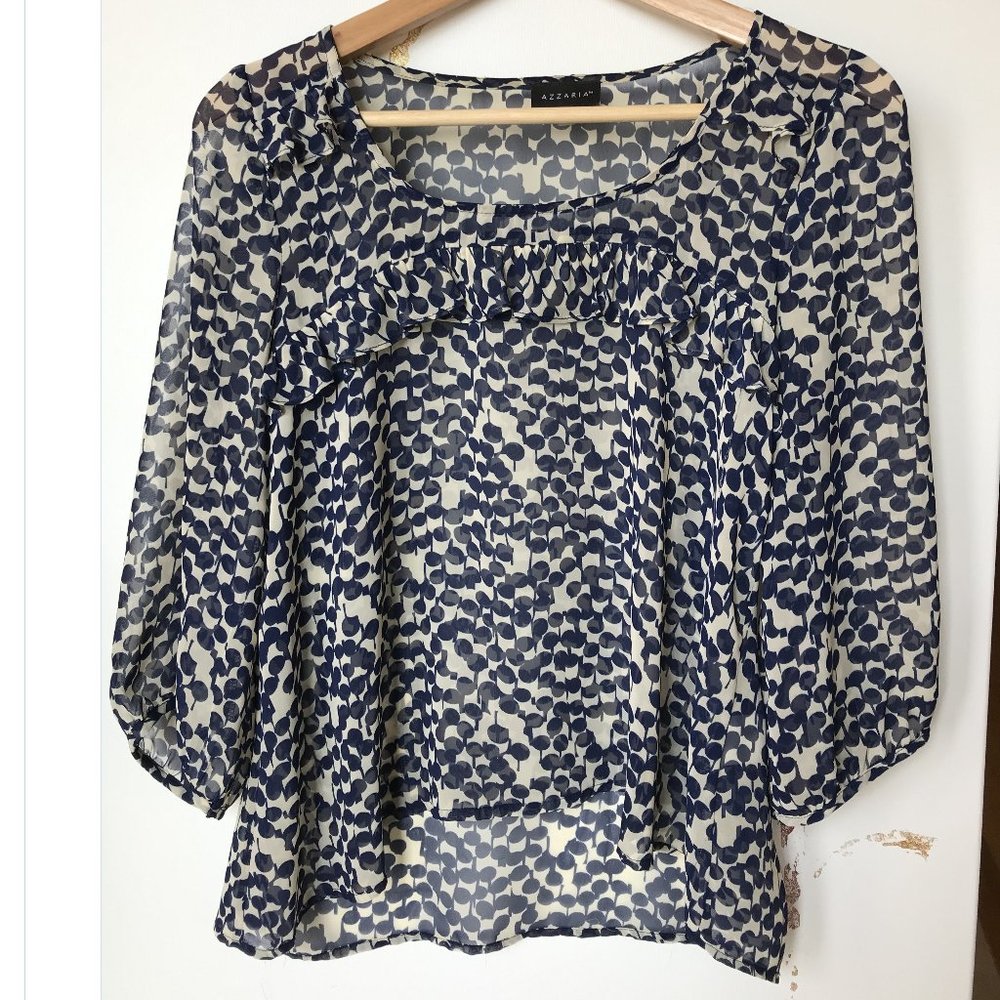 Azzaria Ruffle Top